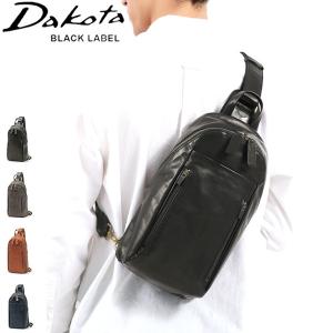 ダコタブラックレーベル ボディバッグ Dakota BLACK LABEL ホースト ワンショルダー 本革 縦型 軽量 日本製 メンズ 1620430｜galleria-onlineshop