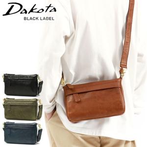 最大41%★5/12限定 ダコタブラックレーベル ショルダーバッグ Dakota BLACK LABEL ホースト2 ミニショルダー A5 レザー 本革 ファスナー 日本製 メンズ 1622801｜galleria-onlineshop