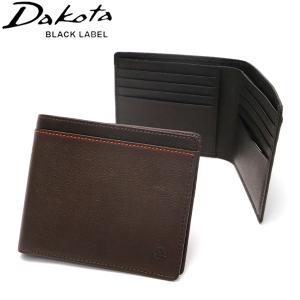 ダコタ ブラックレーベル 財布 Dakota BLACK LABEL 二つ折り財布 レザー 本革 リバー3 メンズ 0627702 0625702