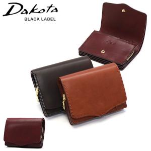 最大49%★12/1限定 ダコタブラックレーベル 二つ折り財布 財布 メンズ レディース ブランド 本革 Dakota BLACK LABEL 小銭入れあり 革 レザー 0620080