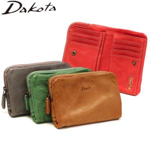ダコタ小物+選べるノベルティ付 ダコタ 財布 Dakota 二つ折り財布 ブランド ティント 小銭入れ 革 シンプル 大人 コンパクト レディース 0030220