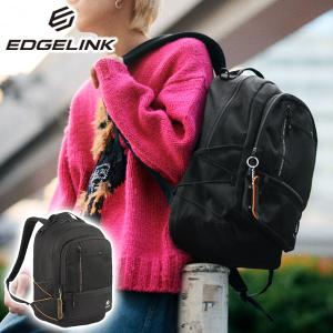 最大40%★4/21限定 エッジリンク リュック メンズ レディース 大容量 通学 黒 EDGELINK ストリート ブランド 撥水 軽量 軽い 36L B4 PC収納 15.6inch 60142｜galleria-onlineshop