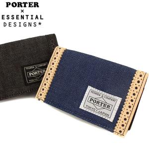 PORTER×エッセンシャルデザインズ　デニム　クラッチバッグ PCケース PORTER ポーター ディル PCケース(M) 653-08879 吉田カバン ファイル