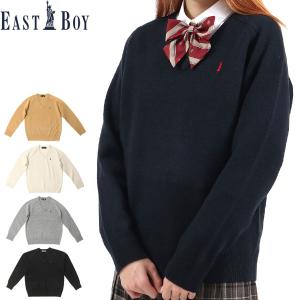 最大32%★5/29限定 イーストボーイ セーター EASTBOY プルオーバー ラムウールプルオーバー7Ｇ 女子 レディース 1206502(0206502)｜galleria-onlineshop