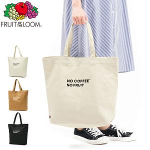 最大40%★4/25限定 フルーツオブザルーム トートバッグ FRUIT OF THE LOOM バッグ NO COFFEE × FRUIT OF THE LOOMG トート A4 B4 レディース 14847300｜galleria-onlineshop