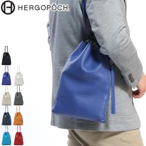 正規取扱店 エルゴポック 巾着バッグ HERGOPOCH TC Series ポーチ メンズ レディース TOCCABENE トッカベーネ 革 TC-DC