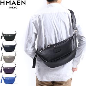 最大46%★12/15迄 アエナ ショルダーバッグ HMAEN ボディバッグ 本革 革 レザー SLBi ZEPPELIN ツェッペリン 斜めがけ 軽量 軽い 日本製 メンズ レディース