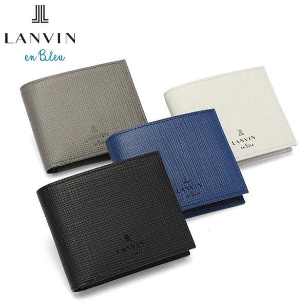 最大51%★10/31迄 ランバン オン ブルー 二つ折り財布 メンズ 財布 小銭入れあり LANV...