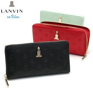 最大40%★4/25限定 ランバンオンブルー 長財布 LANVIN en Bleu マルグリット ラウンドファスナー 大容量 小銭入れ付き レディース 本革 483020｜galleria-onlineshop