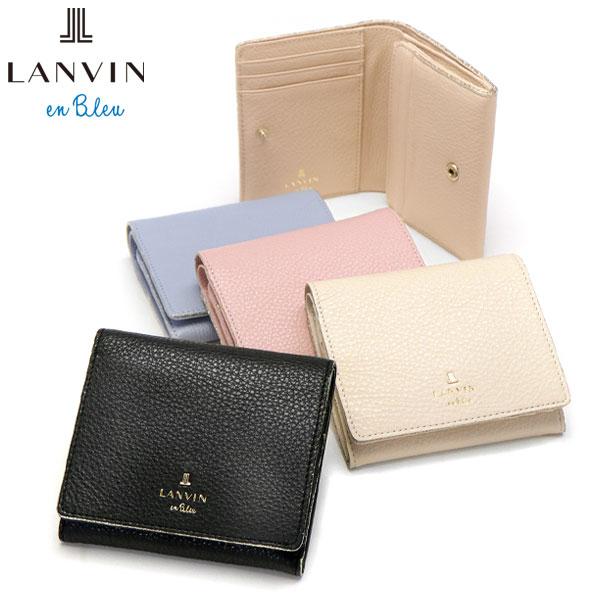 最大41%★5/29限定 ランバンオンブルー 二つ折り財布 LANVIN en Bleu メラニー ...