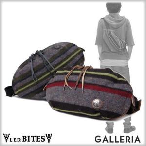 セール50％OFF エルイーディーバイツ L.E.D.BITES ecological Blanket#Border ボディバッグ ワンショルダー ウエストバッグ LEDバイツ B-172