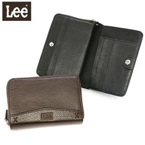 最大40%★4/14.15限定 リー 財布 Lee 二つ折財布 本革 レザー 320-1605 LEE kashuru メンズ レディース