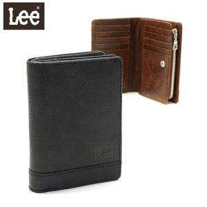 最大44%★4/19迄 Lee 財布 LEE リー cross クロス 二つ折り財布 本革 二つ折り小銭入れ付き メンズ レディース 320-1895 爆買