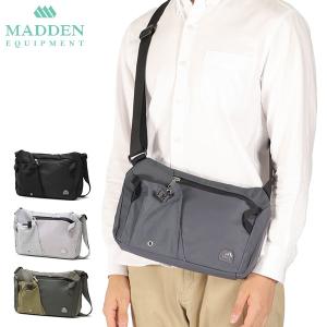 最大37%★7/8限定 メデン イクイップメント ショルダーバッグ メンズ レディース MADDEN EQUIPMENT 小さめ 斜めがけ 軽量 防水 撥水 A5 3L ELBERT EQPK-02