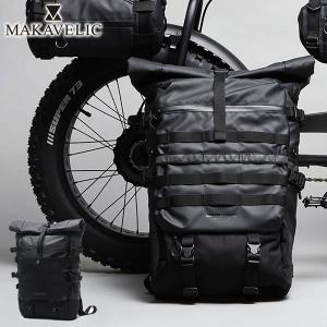 MBG Design by MAKAVELIC ROLL TOP DAYPACK マキャベリック リュック メンズ B4 大容量 撥水 MAD BOLT GARAGE MB21-10101｜galleria-onlineshop