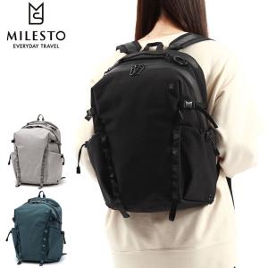 最大40%★5/15限定 ミレスト リュック MILESTO アウトドア リュックサック バックパック 防水 13インチ A4 B4 PC収納 バッグ 軽量 レディース メンズ MLS843｜galleria-onlineshop