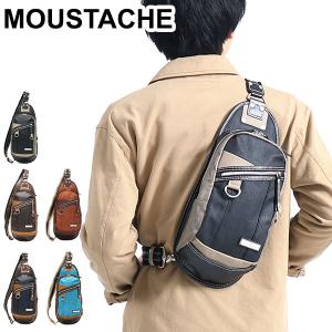 最大40%★5/5限定 ムスタッシュ ボディバッグ MOUSTACHE ワンショルダーバッグ 斜めがけバッグ メンズ 縦型 VHW-5530｜galleria-onlineshop