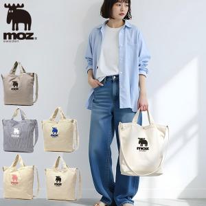 最大41%★10/4限定 モズ トートバッグ レディース 大きめ A4 ブランド moz バッグ 軽量 通学 縦 2WAY VASKA-ZZHC 2wayキャンバストーバッグ ZZHC-01