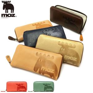 最大40%★4/21限定 モズ 財布 moz Elk ラウンドファスナー 長財布 小銭入れ 軽量 本革 レザー ウォレット 北欧 スウェーデン 女性 レディース ZNWE-86001｜galleria-onlineshop