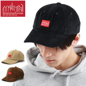 倍倍＋10％ 10/29〜31限定 日本正規品 マンハッタンポーテージ キャップ Manhattan Portage 6Panel Cap コーデュロイ 帽子 秋 冬 メンズ レディース MP085