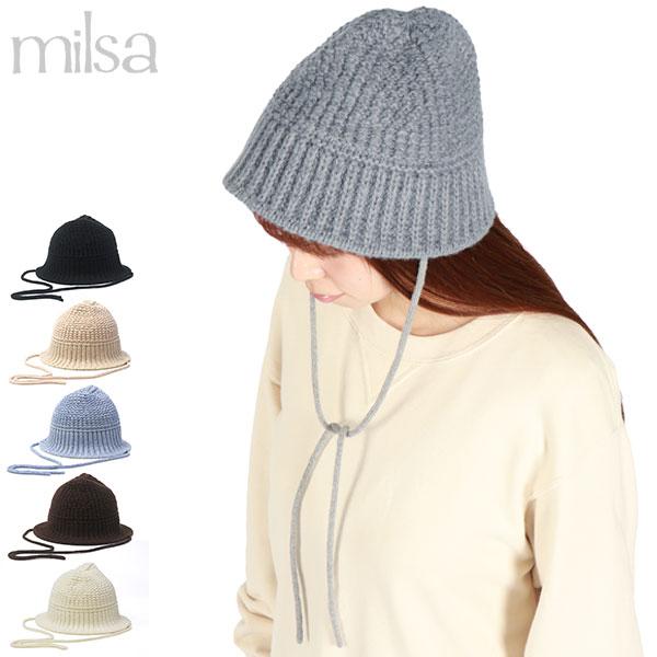 最大47%★11/30迄 【メール便で送料無料】ミルサ 帽子 レディース メンズ milsa ハット...