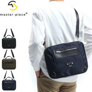 正規取扱店 マスターピース バッグ master-piece SLIM ショルダーバッグ 2WAY メンズ レディース 斜めがけ 2層 薄マチ ナイロン 通勤 master piece 02862｜galleria-onlineshop