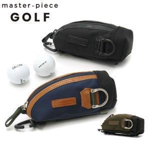 最大51%★7/22〜 正規取扱店 マスターピースゴルフ ボールケース master-piece GOLF ボールポーチ ゴルフ ポーチ 小物入れ メンズ レディース 02635