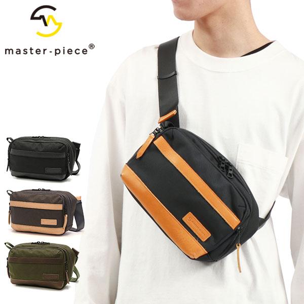 最大50%★10/15限定 正規取扱店 マスターピース ボディバッグ メンズ 本革 master-p...