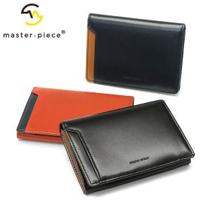 最大40%★4/21限定 正規取扱店 マスターピース カードケース メンズ レディース 本革 革 master-piece ブランド 名刺入れ 二つ折り 日本製 Notch 223054｜galleria-onlineshop