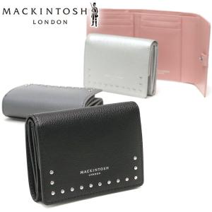 最大36%★4/18.19限定 マッキントッシュ ロンドン 財布 MACKINTOSH LONDON SPIKES スパイクス 三つ折り財布 ミニ レディース ブランド 小さめ MKL5060026｜galleria-onlineshop