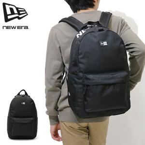 最大51%★1/22限定 正規取扱店 ニューエラ NEW ERA リュックサック バックパック プリントロゴ ブラック 通学 27L メンズ LIGHT PACK PRINT LOGO