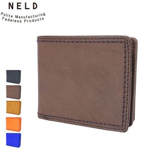 NELD ネルド 二つ折り財布 メンズ レザー 本革 小銭入れあり FINE ファイン AN109｜galleria-onlineshop