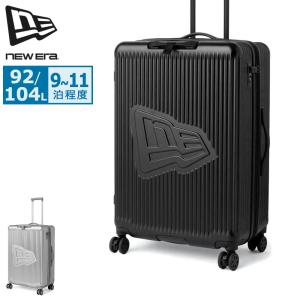最大50%★10/11限定 正規品1年保証 NEW ERA スーツケース Lサイズ ニューエラ キャリーケース ストッパー付き TSAロック Wheel Carry Case 92L-104L拡張可能