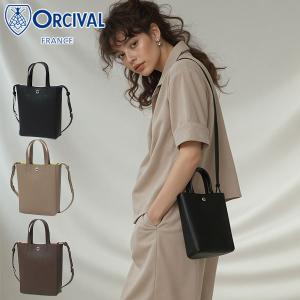 最大52%★9/13迄 オーシバル トートバッグ レディース ORCIVAL ブランド 軽量 小さい 2WAY 本革 斜めがけ Double Face Leather 2way Tote Bag OR-H0346 DFT 爆買