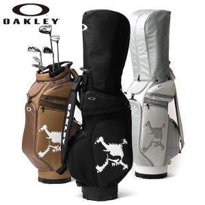 オークリー キャディバッグ OAKLEY Skull Golf Bag 17.0 9.5型 47インチ 47インチ対応 5分割 カート ゴルフ メンズ レディース FOS901372｜galleria-onlineshop