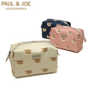 最大27%★4/18.19限定PAUL＆JOE ACCESSOIRES ポーチ 小物入れ ブランド ポール&ジョーアクセソワ レディース  猫  小さめ 化粧ポーチ コスメ 軽量 PJA-P962｜galleria-onlineshop