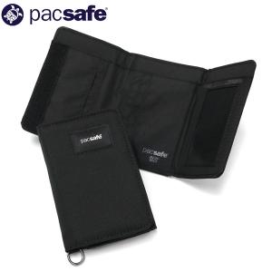 最大36%★5/9限定 パックセーフ 三つ折り財布 メンズ レディース コンパクト pacsafe 財布 小さめ スキミング防止 軽量 カード トライフォールドウォレット｜galleria-onlineshop