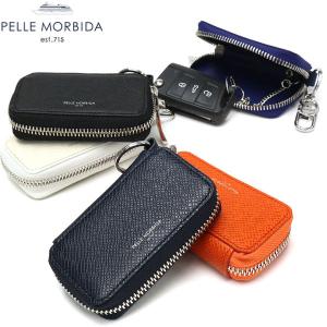 ✨未使用✨PELLE MORBIDA ペッレモルビダ キーケース ラウンド3連 PELLE MORBIDA（ペッレ モルビダ） 最大42% 5/9限定 キーケース 3連
