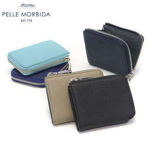 最大43%★9/13迄 ケアセット＋選べるノベルティ ペッレモルビダ 財布 メンズ レディース コンパクト PELLE MORBIDA 本革 コインケース 小銭入れ Barca BA633
