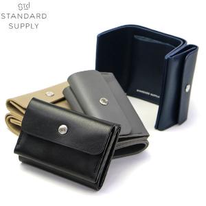 スタンダードサプライ STANDARD SUPPLY 三つ折り財布 メンズ レディース PAL TRIFOLD WALLET 財布 革 カジュアルの商品画像