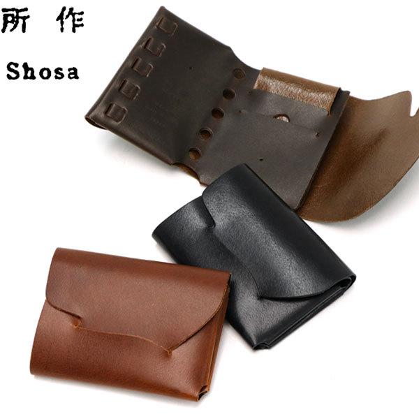 最大50%★10/26迄 所作 財布 Shosa ショサ cp2.5 cp ウォレット 2.5 三つ...