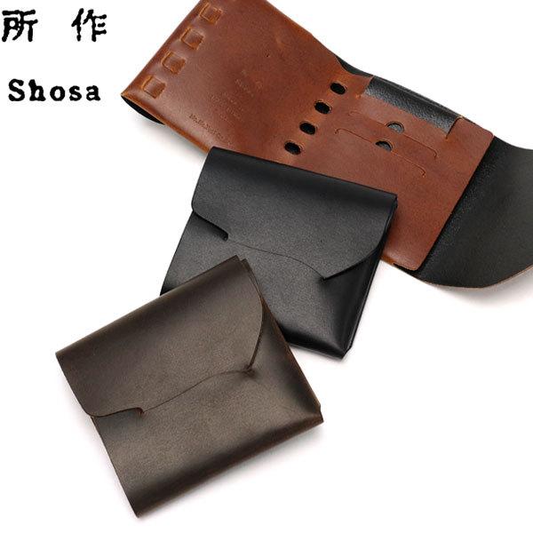 最大50%★10/26迄 所作 財布 Shosa ショサ cp3.5 cp ウォレット 3.5 三つ...