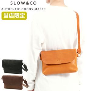 最大50%★1/25限定 当店限定モデル スロウ ショルダーバッグ SLOW 斜めがけ bono ボノ flap waist bag 本革 栃木レザー 日本製 メンズ レディース 858S15LG