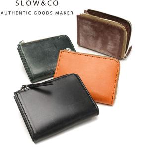 最大31%★4/28限定 スロウ 財布 SLOW bridle ブライドル ミニ財布 L字ファスナー Lzip mini wallet 本革 ブライドルレザー メンズ レディース 日本製 SO793J