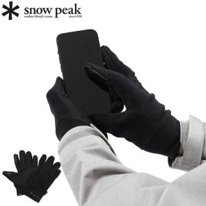 セール20%OFF スノーピーク 手袋 メンズ レディース 防寒 スマホ対応 snow peak スマホ ブランド 暖かい グローブ 秋冬 Micro Fleece Gloves AC-23AU011｜galleria-onlineshop