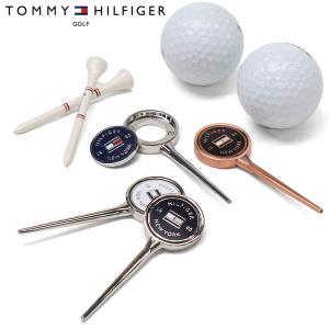 最大41%★10/25限定 【メール便】 トミー ヒルフィガー ゴルフ マーカー TOMMY HILFIGER GOLF おしゃれ メタル グリーンフォークマーカー THMG5FM1