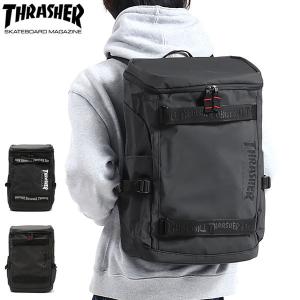 スラッシャー リュック THRASHER バッグ 大きめ 大容量 30L スクエア A4 B4 防水 通学 男子 女子 中学 高校 Knee Slide Backpack THR-119