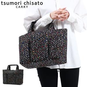 最大32%★5/26限定 ツモリチサト トートバッグ tsumori chisato CARRY カットオブツールバッグ Lサイズ タイニーネコドット A4 大きめ 大容量 横型 58063｜galleria-onlineshop