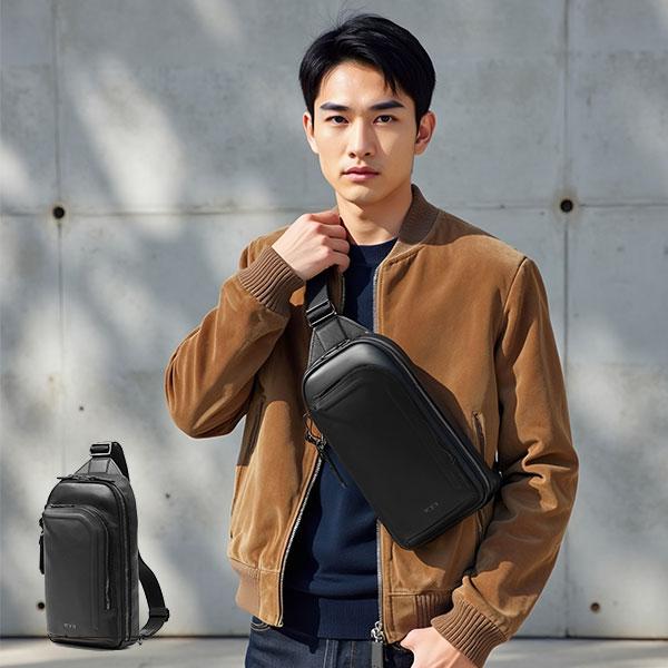 最大55%★10/26迄 正規品5年保証 トゥミ ボディバッグ メンズ レディース TUMI 大きめ...
