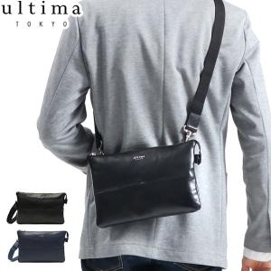 ショルダーバッグ ultima メンズ 本革 77879